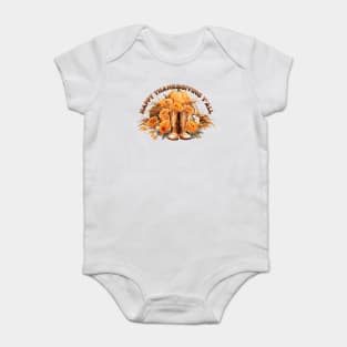 Western Thanksgiving Baby Bodysuit